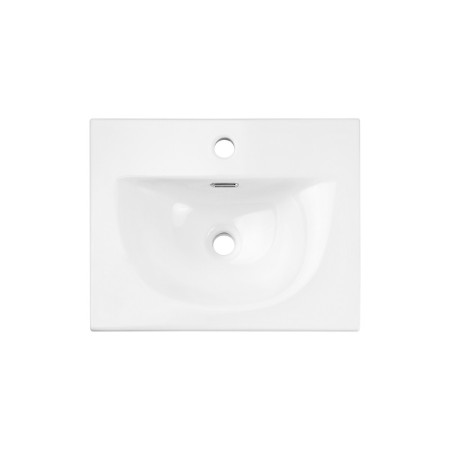 Lavoar baie Comad Sky, ceramica, alb lucios, L.50 cm, SKY 3 50CM DP ( E-8099-3-50 )