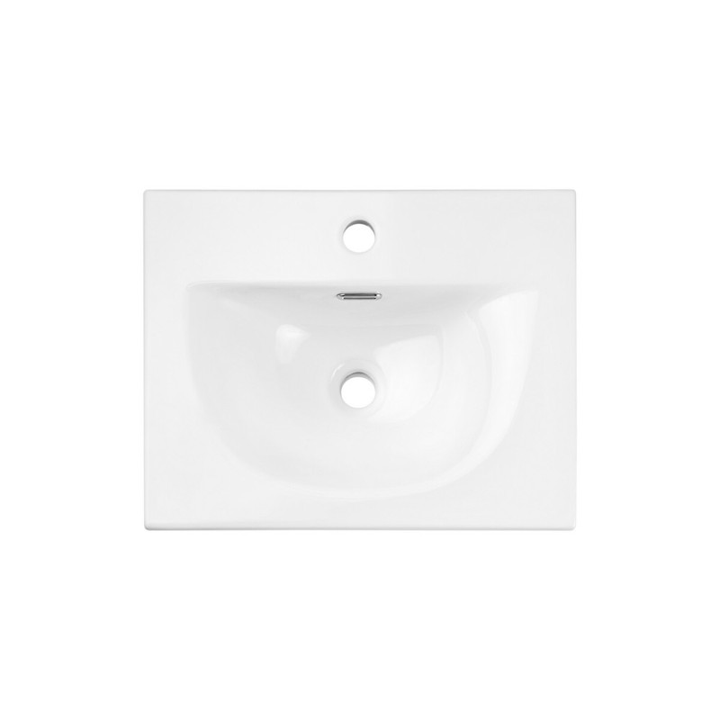 Lavoar baie Comad Sky, ceramica, alb lucios, L.50 cm, SKY 3 50CM DP ( E-8099-3-50 )