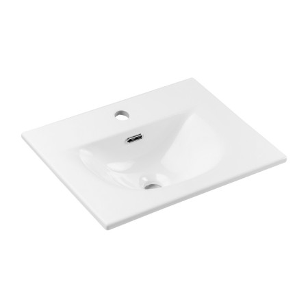 Lavoar baie Comad Sky, ceramica, alb lucios, L.50 cm, SKY 3 50CM DP ( E-8099-3-50 )