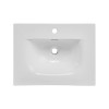 Lavoar cu o cuva Sky, ceramica, alb lucios, L.60 cm, SKY 60/DP-8099