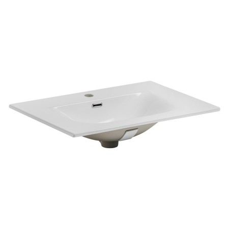 Lavoar cu o singura cuva Sky, ceramica, alb lucios, L.71 cm, SKY 70/DP- 8099