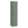 Dulap inalt cu iluminare LED Sombra Green, PAL melaminat, verde olive, 1 usa, H.172 cm, SOMBRA GREEN 80-40-1D