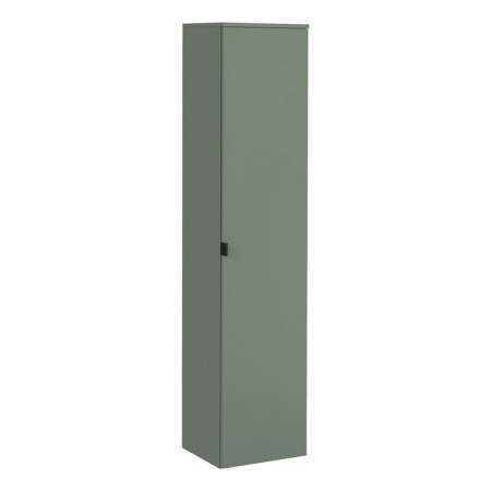 Dulap inalt cu iluminare LED Sombra Green, PAL melaminat, verde olive, 1 usa, H.172 cm, SOMBRA GREEN 80-40-1D