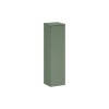 Dulap suspendat Sombra Green, iluminare LED, PAL melaminat, verde olive, 1 usa, L.20 cm, SOMBRA GREEN 83-20-1D