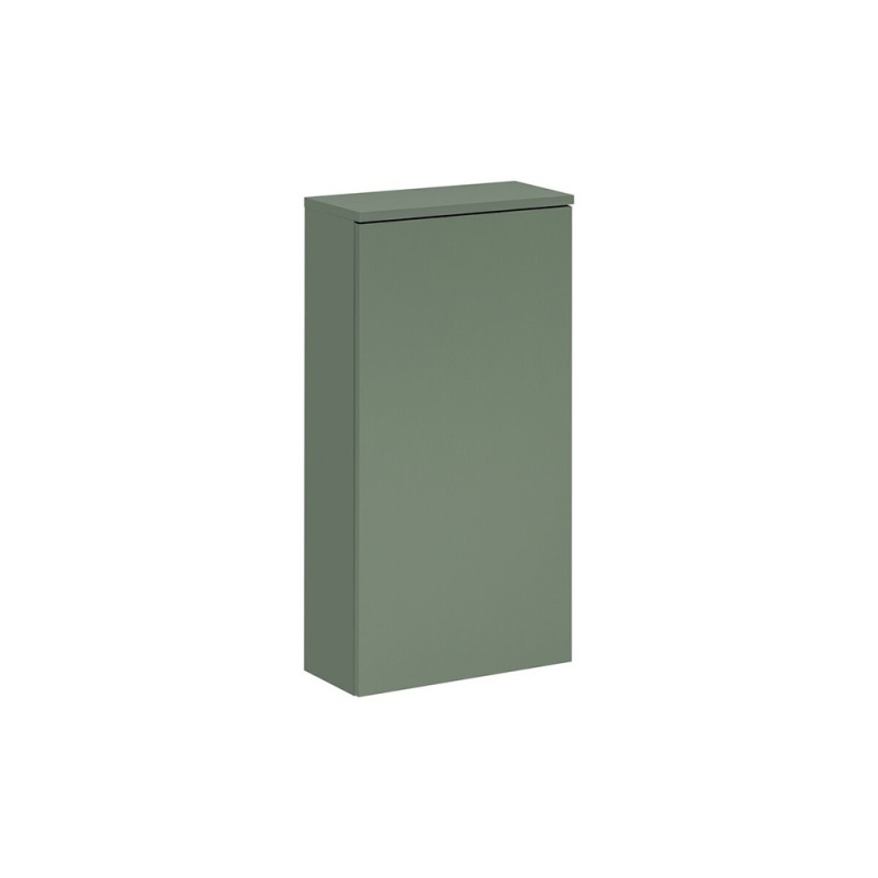 Dulap suspendat Sombra Green, iluminare LED, PAL melaminat, verde olive, 1 usa, L.40 cm, SOMBRA GREEN 83-40-1D