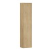 Dulap inalt Terra Cremona, MDF, PAL melaminat, stejar cremona, 1 usa, H.140 cm, TERRA CREMONA 80-30-1D
