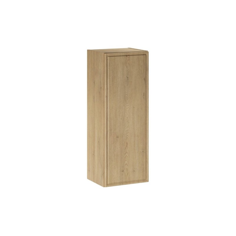 Semicoloana Terra Cremona, MDF, PAL melaminat, stejar cremona, 1 usa, H.80 cm, TERRA CREMONA 81-30-1D
