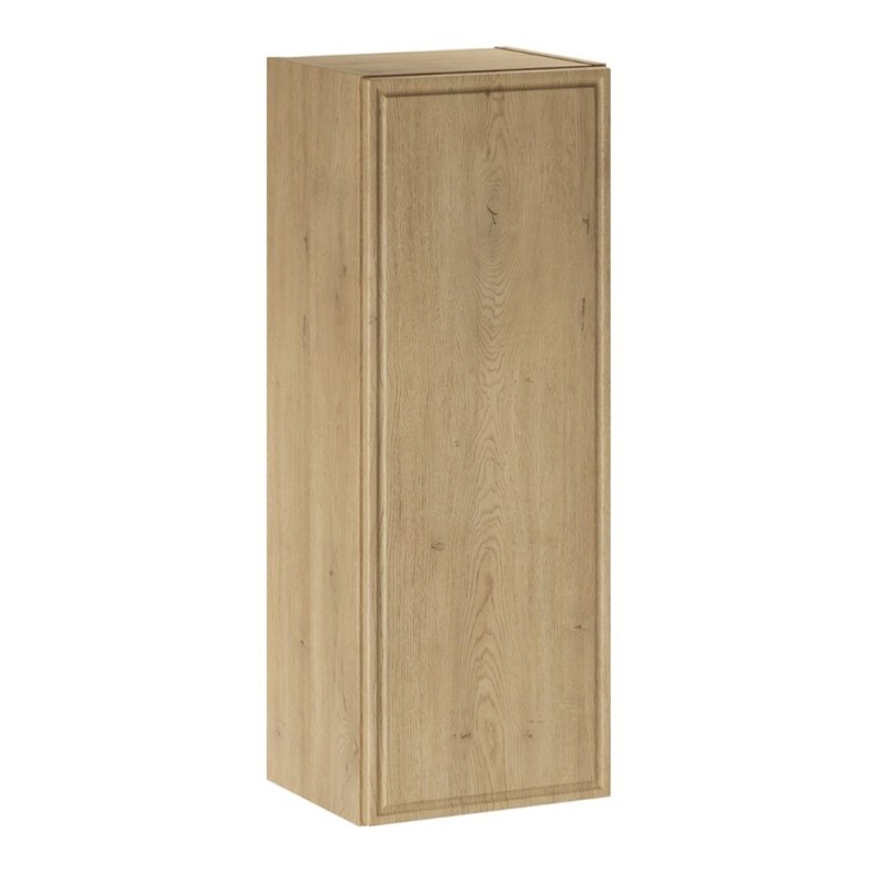 Semicoloana Terra Cremona, MDF, PAL melaminat, stejar cremona, 1 usa, H.80 cm, TERRA CREMONA 81-30-1D