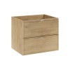 Dulap lavoar Terra Cremona, MDF, PAL melaminat, stejar cremona, 2 sertare, L.60 cm, TERRA CREMONA 82-60-46-2S