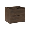 Dulap lavoar Terra Villa, MDF, PAL melaminat, maro nuc, 2 sertare, L.60 cm, TERRA VILLA 82-60-46-2S