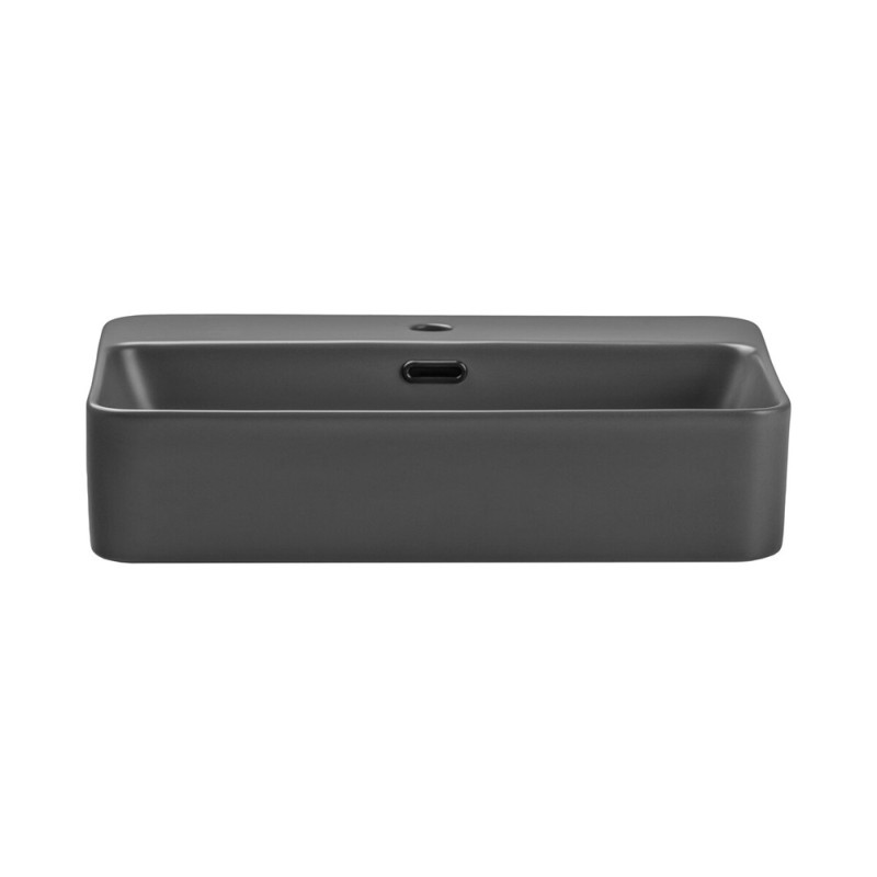 Lavoar Trust, ceramica, gri inchis, L.55 cm, TRUST 2 MATT DARK GREY ( E-6282 )