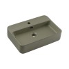 Lavoar Trust, ceramica, verde mat, L.55 cm, TRUST 2 OLIVER GREEN ( E-6282 )