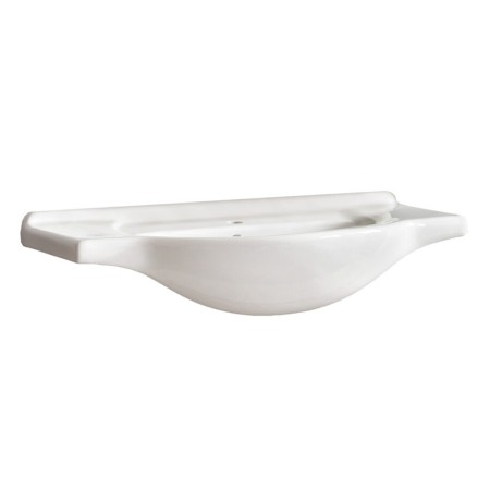 Lavoar Retro, ceramica, alb lucios, L.85 cm, UM- CFP 85 DP(YS27201-85)