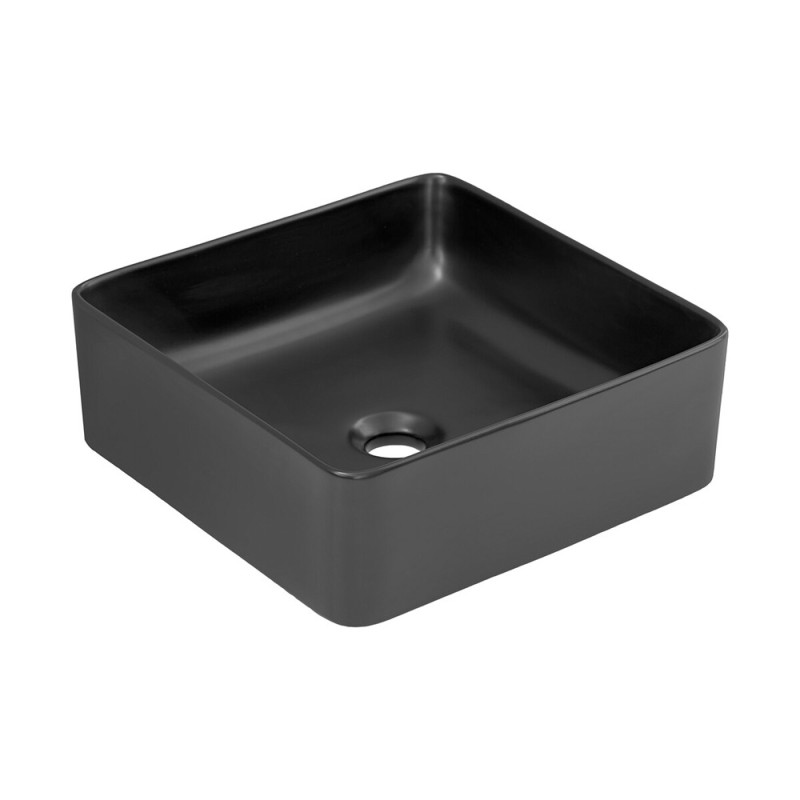 Lavoar baie Comad Slim 40, ceramica, negru mat, L.37 cm, UM-6276 SLIM 40 BLACK DP