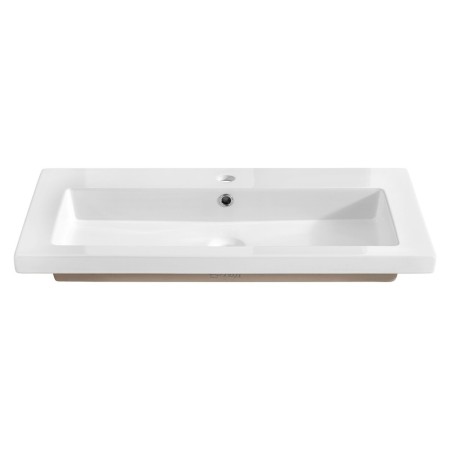 Lavoar baie Comad Spirit 100, ceramica, alb lucios, L.100 cm, UM-8070 SPIRIT 100 DP