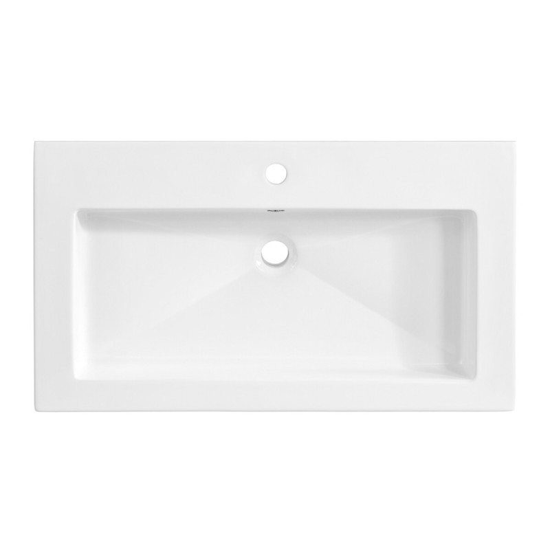 Lavoar baie Comad Spirit 100, ceramica, alb lucios, L.100 cm, UM-8070 SPIRIT 100 DP