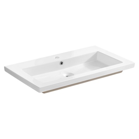 Lavoar baie Comad Spirit 100, ceramica, alb lucios, L.100 cm, UM-8070 SPIRIT 100 DP