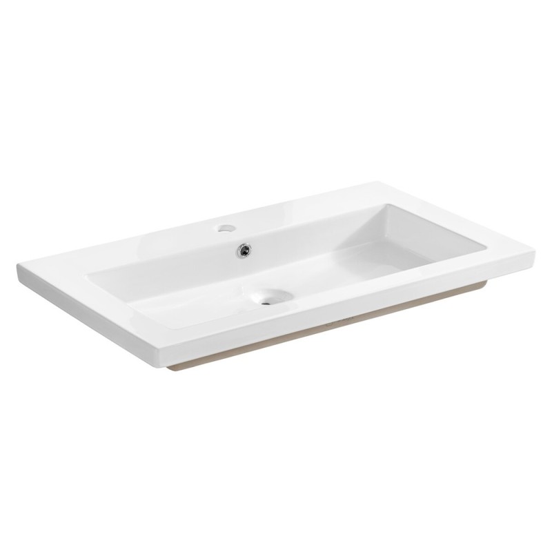 Lavoar baie Comad Spirit 100, ceramica, alb lucios, L.100 cm, UM-8070 SPIRIT 100 DP
