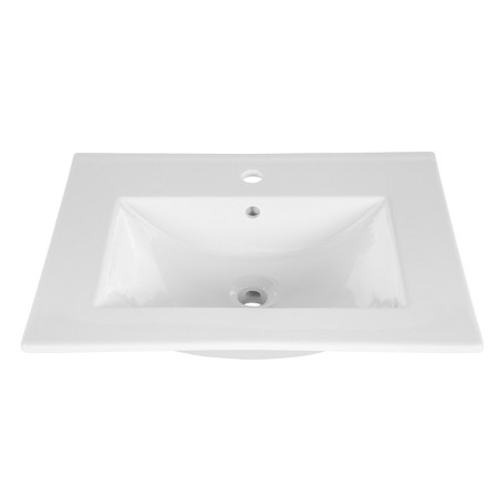 Lavoar de mobilier Comad Lava, ceramica, alb lucios, L.60 cm, UM-CFP LAVA 60D DP