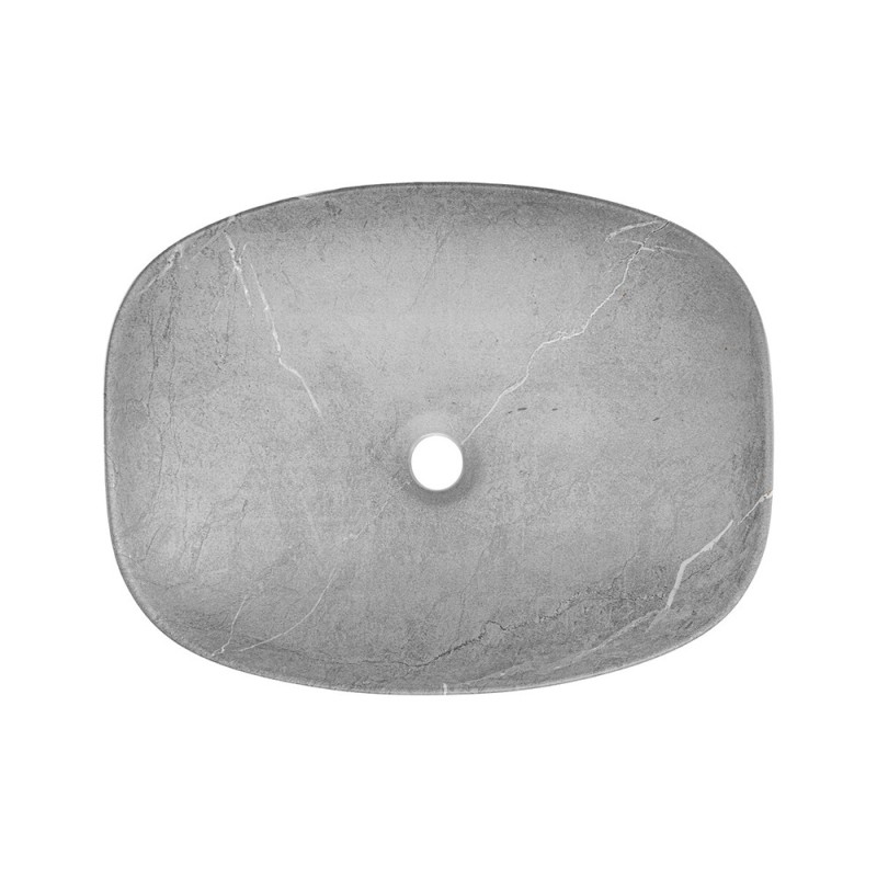 Lavoar Comad Anna, ceramica, gri, L.50 cm, UN-ANNA-MH1