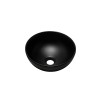 Lavoar Domi, ceramica, negru mat, D.32 cm, UN-DOMI-MB 78249MB