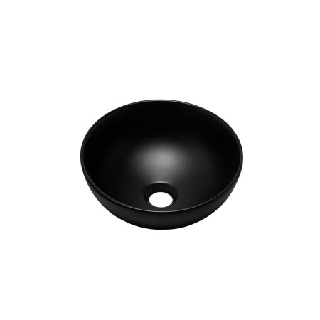 Lavoar Domi, ceramica, negru mat, D.32 cm, UN-DOMI-MB 78249MB