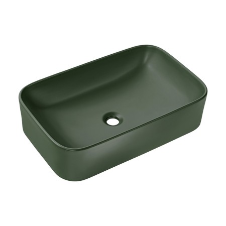 Lavoar Kama, ceramica, verde mat, L.61 cm, UN-KAMA-MFG-60