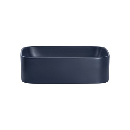 Lavoar Kama, ceramica, albastru marin, L.50 cm, UN-KAMA-MNB-50