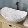 Lavoar Comad Lena, ceramica, alb mat, L.61 cm, UN-LENA-MW17