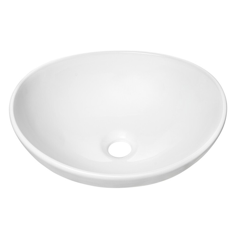 Lavoar Comad Lola, ceramica, alb lucios, L.40 cm, UN-LOLA-GW