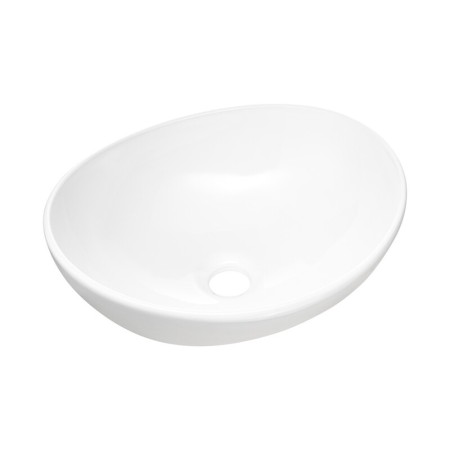 Lavoar Comad Lola, ceramica, alb lucios, L.40 cm, UN-LOLA-GW