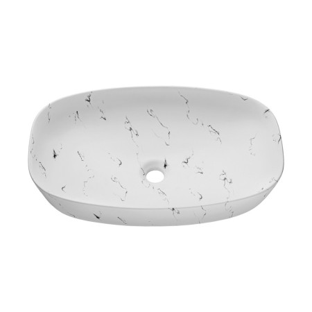 Lavoar baie Comad Megi, ceramica, alb mat, L.60 cm, UN-MEGI-MW13