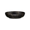 Lavoar Mona, ceramica, negru mat/auriu, L.52 cm, UN-MONA-MB12