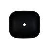 Lavoar Nika, ceramica, negru mat, L.45 cm, UN-NIKA-MB 78103MB