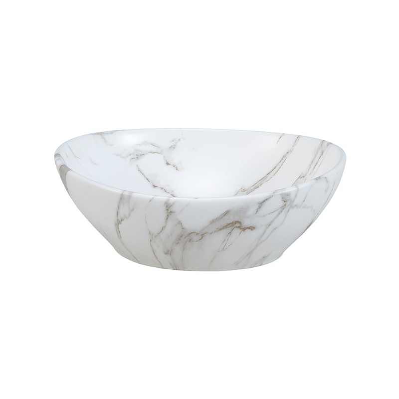 Lavoar baie Comad Pati, ceramica, alb mat, L.40 cm, UN-PATI-MW3