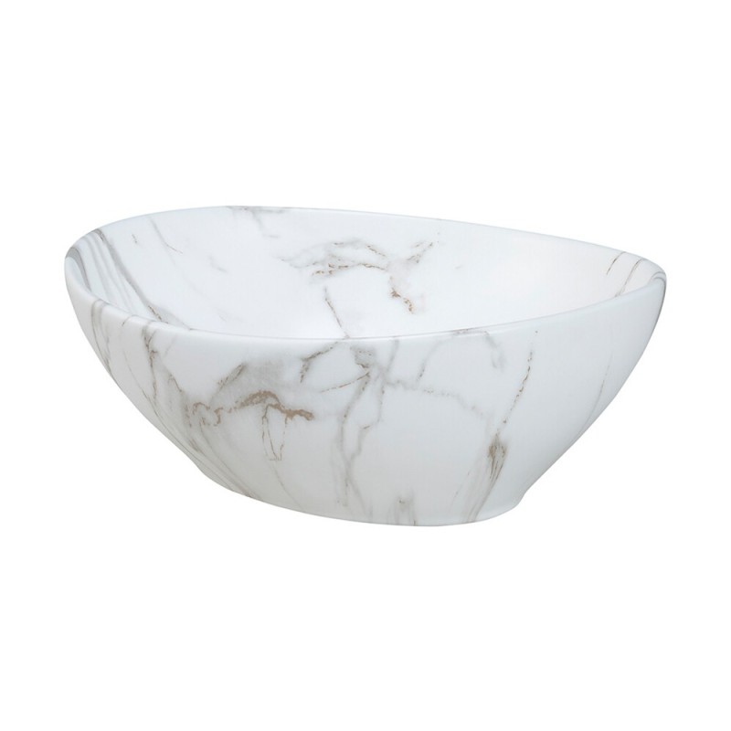 Lavoar baie Comad Pati, ceramica, alb mat, L.40 cm, UN-PATI-MW3