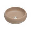 Lavoar Comad Wiki, ceramica, cappuccino mat, D.36 cm, UN-WIKI-MC