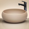 Lavoar Comad Wiki, ceramica, cappuccino mat, D.36 cm, UN-WIKI-MC