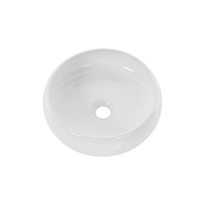 Lavoar baie Comad Wiki, ceramica, alb lucios, D.36 cm, UN-WIKI-SW