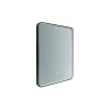 Oglinda Vega, metal, sticla, LED, 36W, alb neutru 4000K, IP44, H.80 cm, VEGA LU LED 65