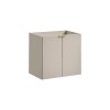 Dulap lavoar Viva Cashmere, MDF, PAL melaminat, cashmir mat, 2 usi, L.60 cm, VIVA CASHMERE 82-60-2D