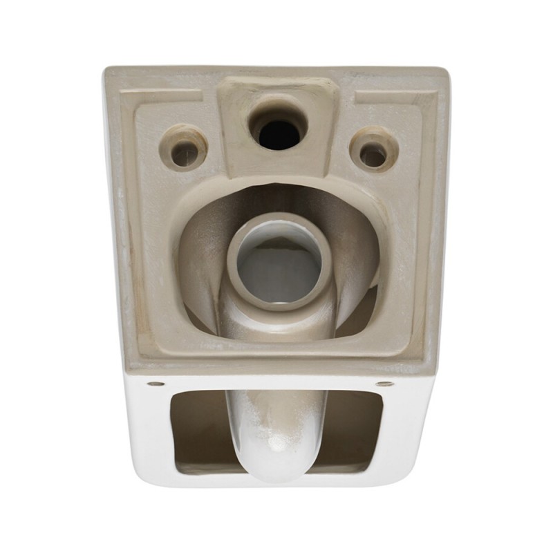 Vas de toaleta Wall Hung, ceramica, alb lucios, H.36 cm, WALL HUNG TOILET WHITE ( E-1060A )