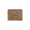 Dulap lavoar Xilo, MDF, PAL melaminat, gri antracit/stejar wotan, 2 sertare, L.80 cm, XILO BLACK WOTAN 82-80-D-2S