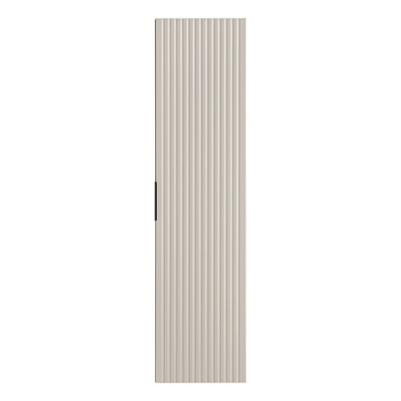 Dulap inalt Comad Adel Cashmere, MDF, PAL melaminat, cashmere mat, H.140 cm, ADEL CASHMIRE 80-01-1D