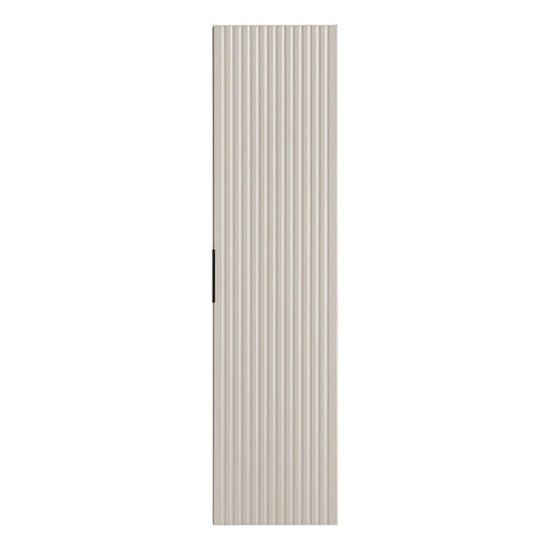 Dulap inalt Comad Adel Cashmere, MDF, PAL melaminat, cashmere mat, H.140 cm, ADEL CASHMIRE 80-01-1D
