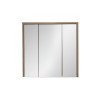 Dulap cu oglinda Hampton, MDF, PAL melaminat, stejar, 3 usi, L.80 cm, HAMPTON CONCRETE 84-80