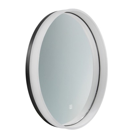 Oglinda Orion, metal, sticla, LED, 24W, alb neutru 4000K, IP44, D.80 cm, ORION LU LED 80
