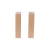 Picioare mobila Fiji White, lemn, stejar coast evoke, H.20 cm, FIJI NEW 88-03 NOGA PROSTA DĄB COAST EVOKE 2SZT.