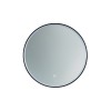 Oglinda Sirius, metal, sticla, LED, 24W, alb neutru 4000K, D.60 cm, SIRIUS LU LED 60