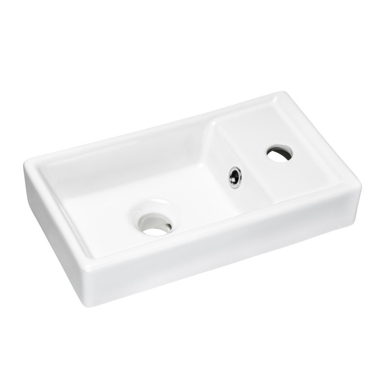 Lavoar cu o singură cuva Comad Vedea, ceramica, alb lucios, L.40 cm, UM-VEDEA 40